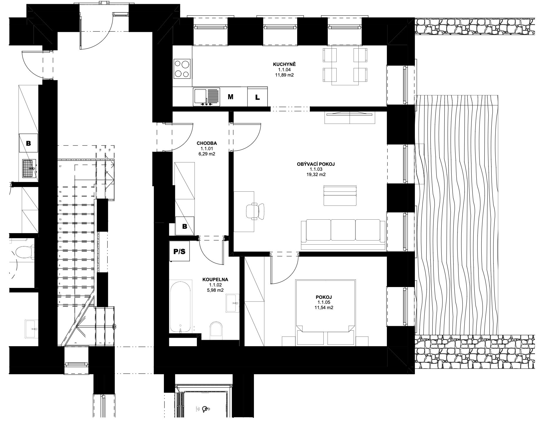 Byt 101 - Březová alej