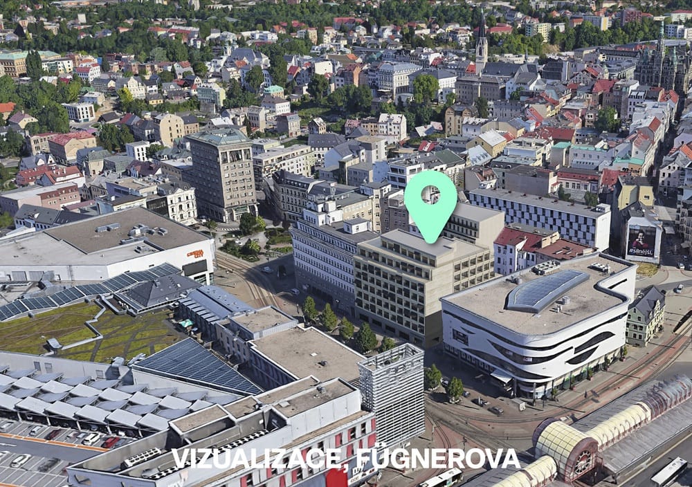Komerční nemovitosti v centru Liberce
