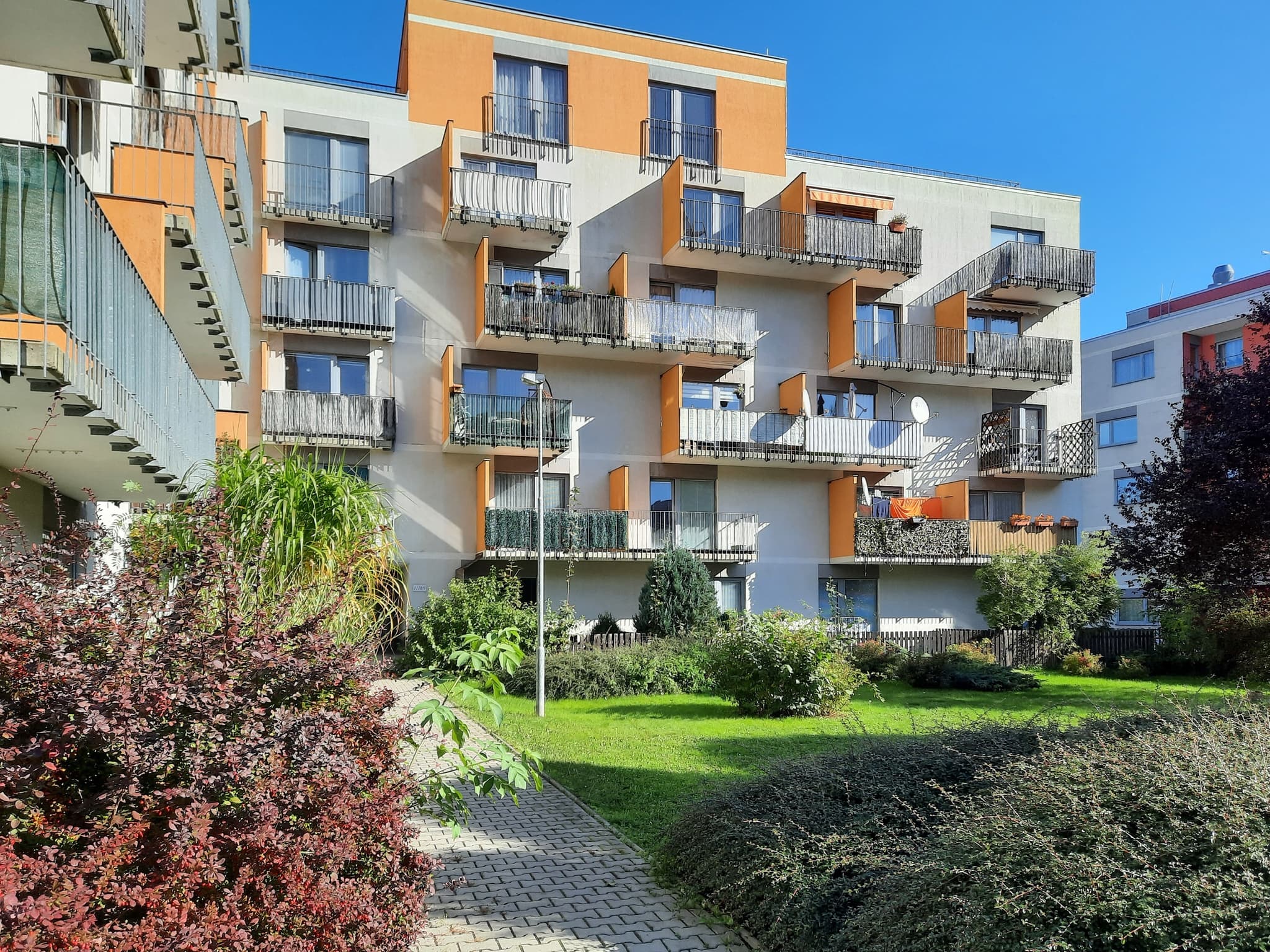 Pronájem prostorného 1+kk s útulnou předzahrádkou