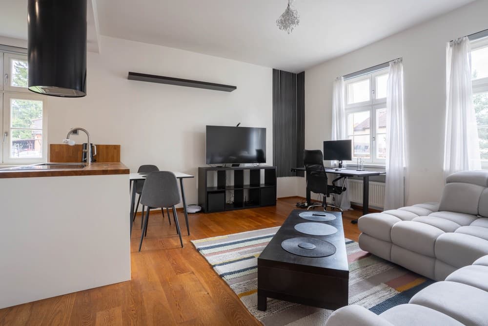 Luxusně zařízený byt 3+kk ve skvělé rezidenční lokalitě