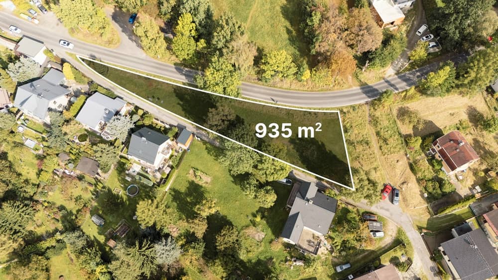 Stavební pozemek 935 m² v žádané liberecké lokalitě - Horská