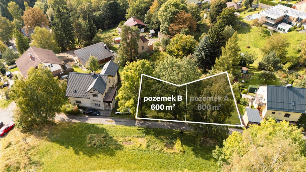Stavební pozemek 600 m² v žádané liberecké lokalitě