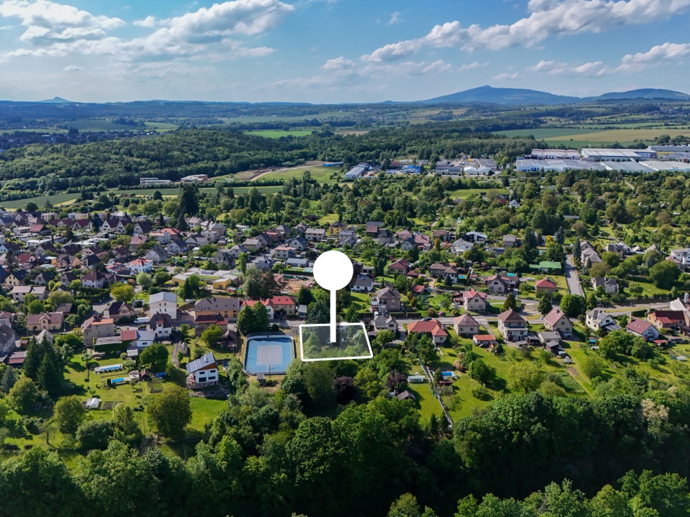 Stavební pozemek 670 m² v Turnově - Daliměřicích