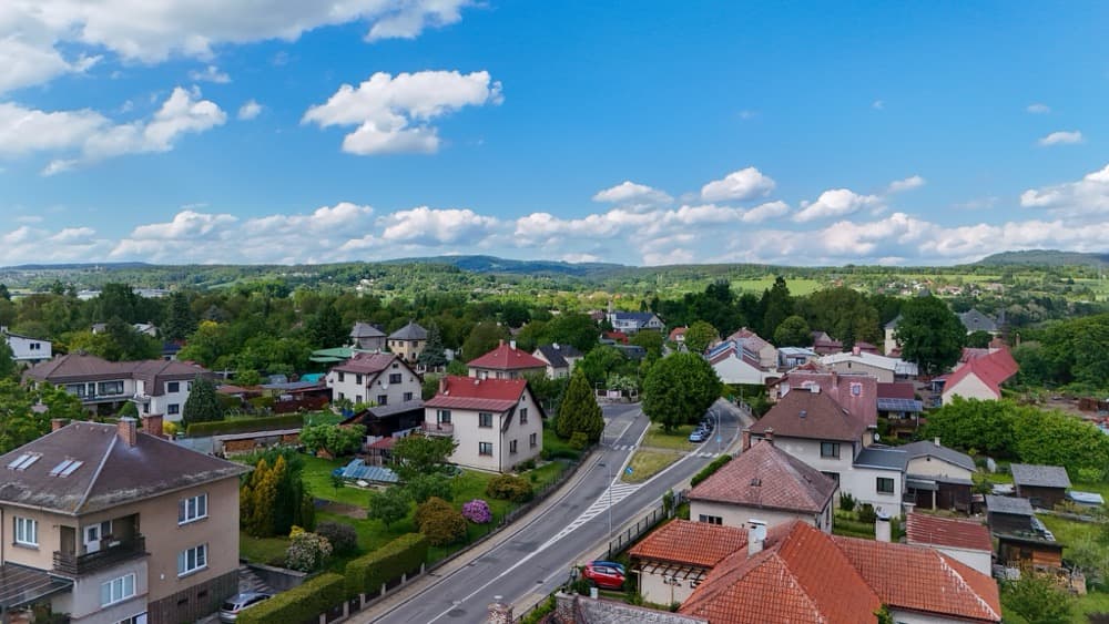 Krásný stavební pozemek 3 378 m² v Turnově - Daliměřicích