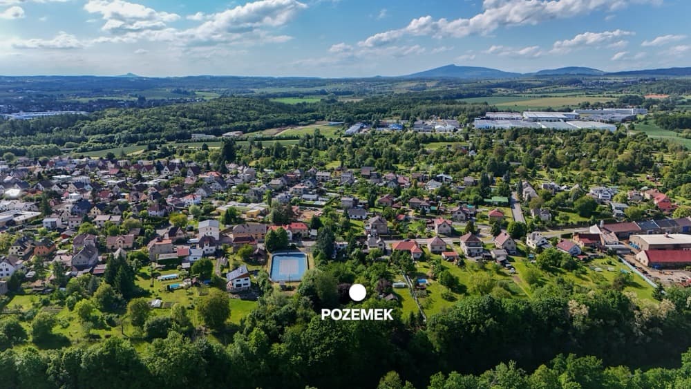 Krásný stavební pozemek 3 378 m² v Turnově - Daliměřicích