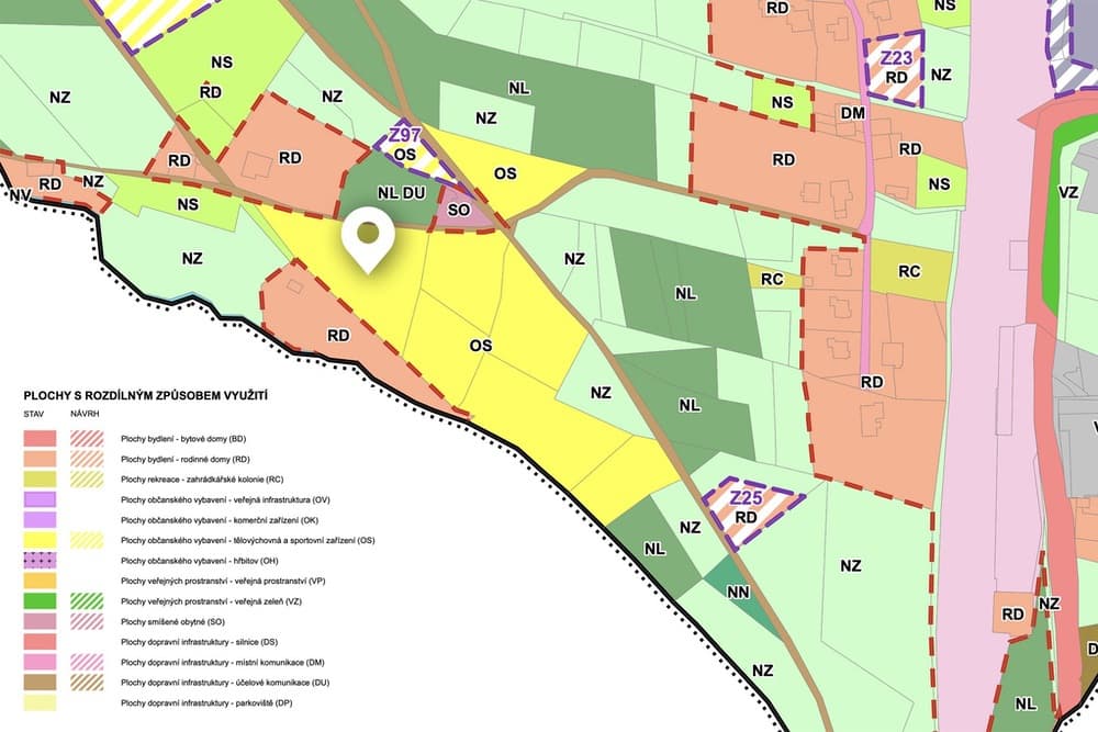 Stavební pozemek 1503 m² v naprostém obklopení přírodou